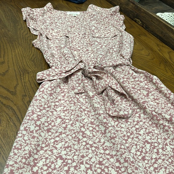 MONTEAU Micro Flower Dress with Pockets - Picture 8 of 8